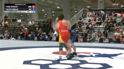 72 lbs 1st Place Match - Jude Randall, Bellator Pro Deus Wrestling vs Wyatt Medlin, Illinois Regional Training Center/Illini WC