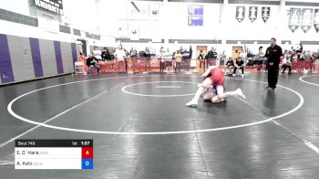 150 lbs Consolation - Eoghan O`Hara, Apex vs August Katz, Columbia