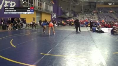 160 lbs Semis & 3rd Wb (16 Team) - May Prado, Wartburg vs Cheya Bishop, Aurora