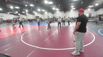 86 lbs Semifinal - Kendall Calderon, Carlsbad Combat WC vs Cruz Bustillos, NM Gold