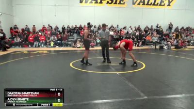 13 lbs Round 3 - Aidyn Iriarte, Nashua-Plainfield vs Dakotah Martzhan, New Hampton/Turkey Valley