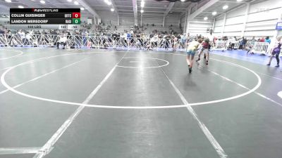 100 lbs Rr Rnd 1 - Collin Guisinger, Gotcha-219 vs Landon Mersdorf, Ragin Raisins Catawba ES