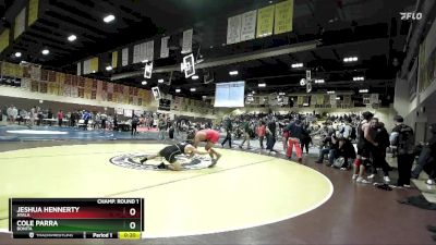 175 lbs Cons. Round 4 - Cole Parra, Bonita vs Jeshua Hennerty, Ayala