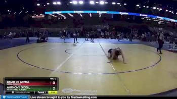 113 lbs Champ. Round 2 - David De Armas, Doral Academy vs Anthony O`Dell, Mater Lakes Academy