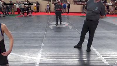 75_B lbs 7th Place - Lincoln Rose, Emmaus vs Deshazo Hines, Washington