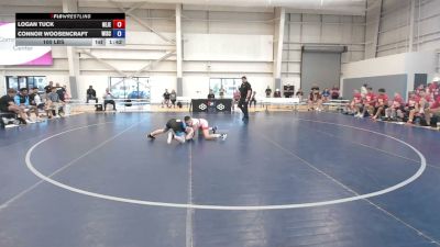 100 lbs Logan Tuck, New Jersey vs Connor Woosencraft, Wisconsin