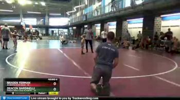45 lbs Round 6 (10 Team) - Deacon Bardinelli, Panda Wrestling Academy vs Braden Ferman, Alabama Elite Gold