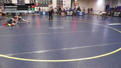 102 lbs Round Of 32 - Coleson Santi, All American W.C. vs Lincoln Wynn, Line Mountain