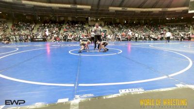 55 lbs Consi Of 32 #2 - Joaquin Vasquez, Steel City Reloaded vs Kanon Zappone, Barnsdall Youth Wrestling