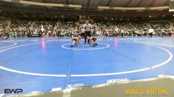 55 lbs Consi Of 32 #2 - Joaquin Vasquez, Steel City Reloaded vs Kanon Zappone, Barnsdall Youth Wrestling