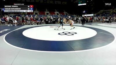 138 lbs Cons. Rd Of 32 - Michael Terrell, CA vs Caeleb Hutchinson, KS