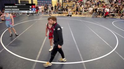144 lbs Cons. Round 2 - Breyden Buee, ND vs Mason Freeman, MN