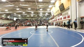 106 lbs Champ. Round 2 - Steven Valdivia, Red Mountain vs Derek Wade, Sahuarita High School