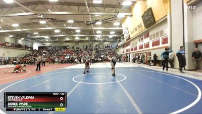 106 lbs Champ. Round 2 - Steven Valdivia, Red Mountain vs Derek Wade, Sahuarita High School