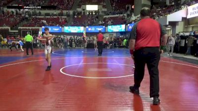 106 lbs 1st Place Match - Lincoln Milton, Sidney Wrestling Club vs Taden Sundeen, Glasgow Wrestling Club