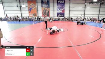 113 lbs Rr Rnd 2 - Jaden Farr, Indiana Outlaws Gray vs Brennan Emery, Buffalo Valley White