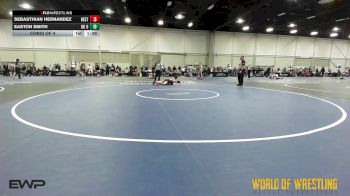 115 lbs Consi Of 4 - Sebasthian Hernandez, Best Trained 14U 1 vs Easton Smith, OK Outlaws 14U