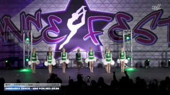 Nebraska Dance - Mini Pom Red 25.26 [2026 Mini - Premier - Pom Day 2] 2026 DanceFest Grand Nationals