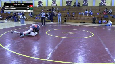 215 lbs Round 3 (4 Team) - Elijah Cole, Crater vs Thai Calderon, Bakersfield