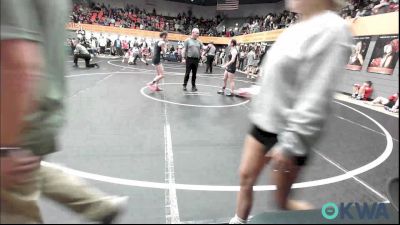 115 lbs Quarterfinal - Paisley Preston, Lone Grove Takedown Club vs BRAYLEIGH COOPER, Shelton Wrestling Academy