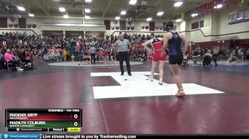 143-148A 1st Place Match - Phoenix Gryp, Williamsburg vs Madilyn Colburn, Benton Community