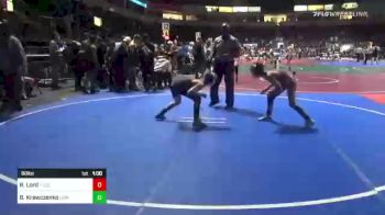 88 lbs Consi Of 8 #2 - Riley Lord, Tucson Pride vs Ben Krawczenko, Lions WC