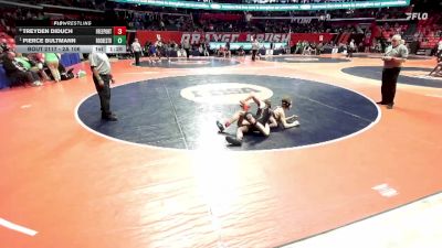 2A 106 lbs Cons. Round 1 - Pierce Bultmann, Rochester vs Treyden Diduch, Freeport (H.S.)