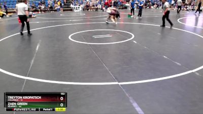 132 lbs Round 5 - Zaen Green, Kearney vs Treyton Kropatsch, Columbus