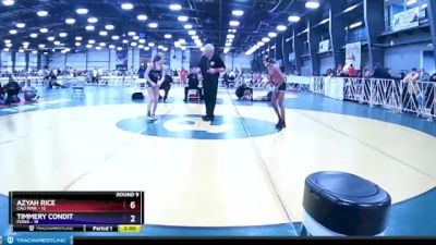 86 lbs Rd# 12- 3:15pm Saturday - Brynn Engel, POWA vs Sophia Lazaro, Cali Pink