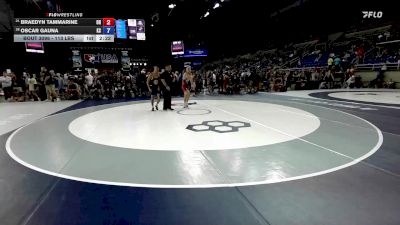 113 lbs Cons. Sub-rd Of 16 - Braedyn Tammarine, OH vs Oscar Gauna, KS