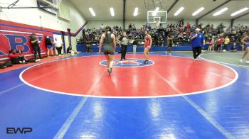 155 lbs Consi Of 4 - Brooklyn Grigsby, Owasso Girls HS vs Kelbi Goddard, Glenpool