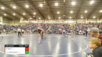 160 lbs Cons. Round 2 - Eric Rasmussen, Farmington vs Connor Roof, Jordan