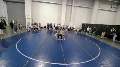 40 lbs Champ. Round 4 - Nathan Schroeder, Wyoming vs Kora Grant, Colorado