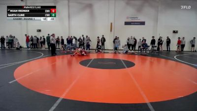 120 lbs Champ. Round 1 - Noah Redman, Eagles Elite Wrestling Club vs Garth Cline, Lebanon Tiger Wrestling Club