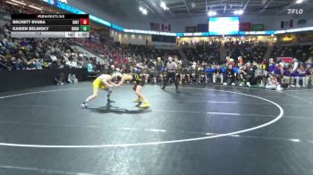 113 lbs Semis - Kaiden Belinsky, Don Bosco vs Beckett Svuba, Hinton