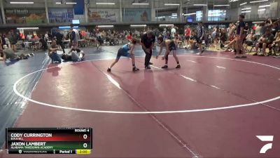 85+90 Round 4 - Jaxon Lambert, Alabama Takedown Academy vs Cody Currington, B.R.A.W.L