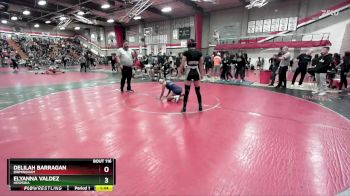 110 lbs Champ. Round 2 - Delilah Barragan, Birmingham vs Elyanna Valdez, Hesperia