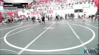 46 lbs Consi Of 16 #2 - Leven Rother, Rough Riders vs Diesel O'Day, Choctaw Ironman