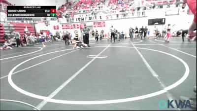 46 lbs Consi Of 16 #2 - Leven Rother, Rough Riders vs Diesel O'Day, Choctaw Ironman