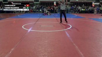 116 lbs Champ. Round 2 - Ryder Dunlap, Stillwater Gladiators vs Rowen Williamson, Billings Wrestling Club