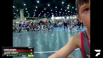 55 lbs Round 3 (6 Team) - Cooper Corbett, RWA vs Aaron Rogers, Alabama Elite - Red