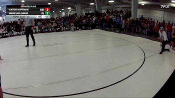 23 lbs Cons. Semi - Memphis Ehrke, Palmer vs Axton Huffman, Chadron Junior Wrestling Club