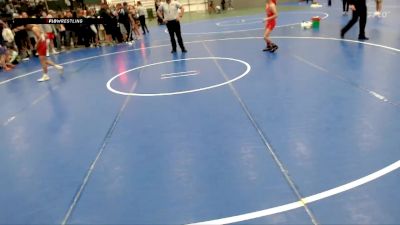 90 lbs Champ. Round 1 - Cristian Verduzco, Kearney Matcats vs Corbin Franklin, Next Level Training Academy