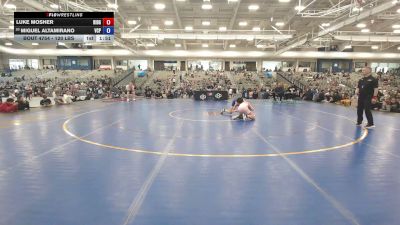 120 lbs Cons. Rd Of 32 - Luke Mosher, Ridgeline vs Miguel Altamirano, Valiant College Preparatory