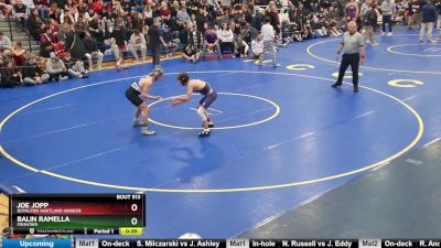 131 lbs Cons. Round 5 - Joe Jopp, Royalton Hartland-Barker vs Balin Ramella, Frontier