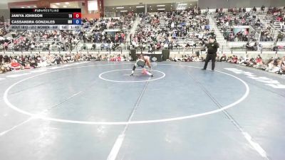 U17 Women - 69F Champ. Round 2 - Janiya Johnson, TN vs Cassandra Gonzales, MN