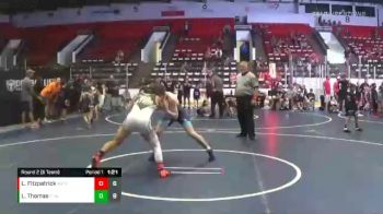 130 lbs Round 2 (6 Team) - Landon Thomas, Flint Tropics vs Liam Fitzpatrick, Rockford Rams