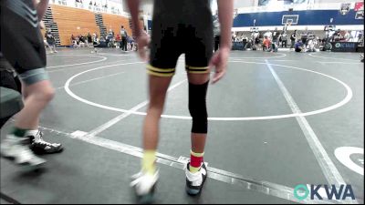112 lbs Consolation - Kingston Hartfield 1, OKC Saints Wrestling vs Talis Padron, Shelton Wrestling Academy