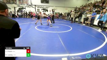 83-86 lbs Rr Rnd 1 - Cara Prock, Vian Wrestling Club vs Kyleagh Lackey, Jay Wrestling Club