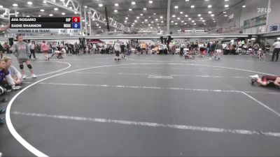 50 lbs Round 3 (6 Team) - Ava Rosario, Ground Up USA vs Sadie Shannon, Wrecking Crew Dream Crushers